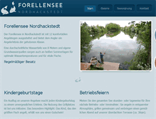 Tablet Screenshot of forellenord.de
